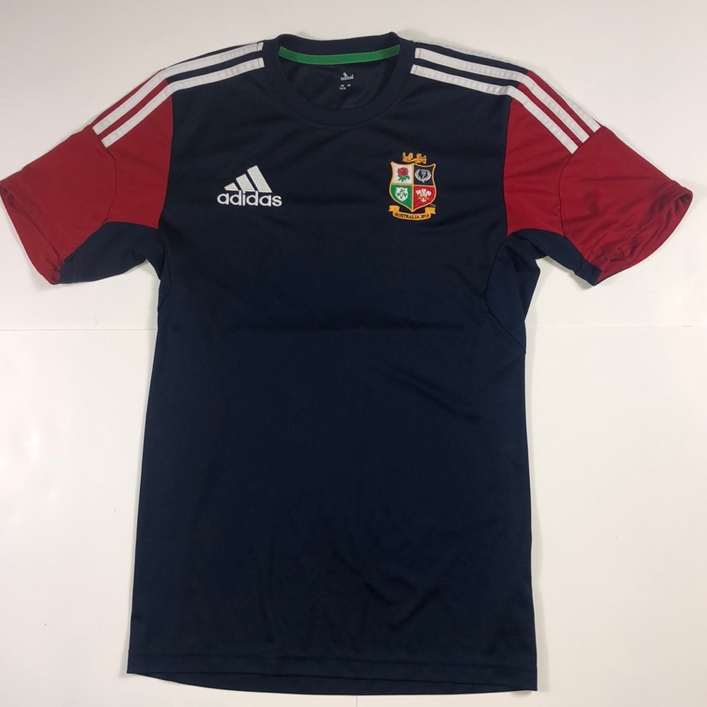 Adidas men’s medium dri-fit short sleeve shirt.
